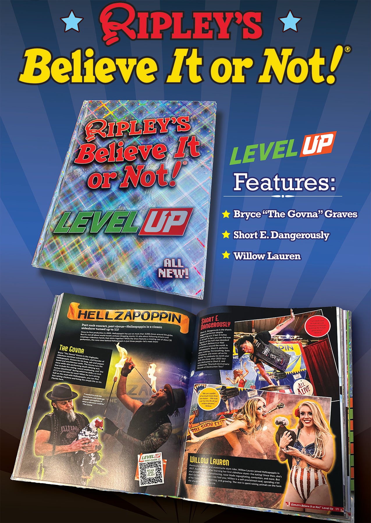 Ripley’s Level Up Signed Book